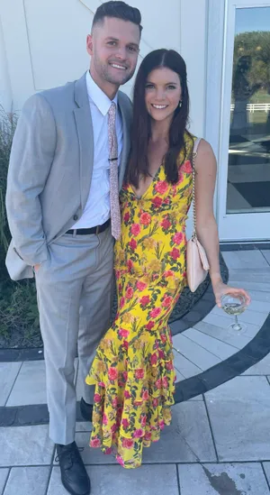 Lovers + Friends revolve Dipinto Oro Yellow Floral Ruffle Maxi Dress thumbnail 14
