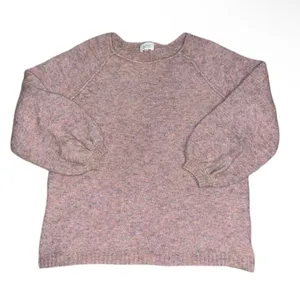 Wilfred Aritzia pink wool blend sweater  thumbnail 1
