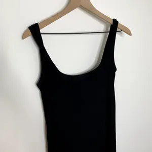 Hatch The Long Body Tank Maxi Dress Black Womens Size 2 Medium Maternity thumbnail 6