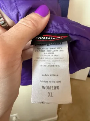 Patagonia Women’s Nano Storm H2No Insulated Hooded Jacket Purple Blue XL thumbnail 6