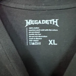 Megadeth the sick the dying and the dead tour shirt size XL thumbnail 4