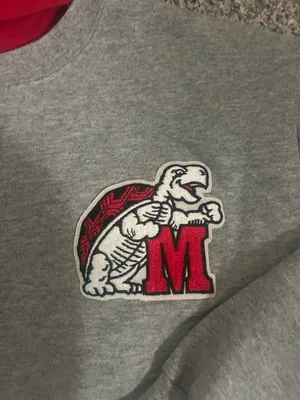 Majestic University Of Maryland Cropped Sweatshirt thumbnail 2