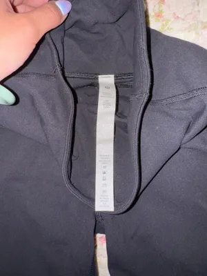 Lululemon Black Groove Pants Flare Super High-Rise Nulu hemmed thumbnail 2