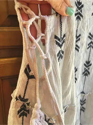 Zara by Trafaluc mini boho dress size M thumbnail 8