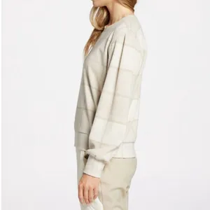 Alpine Design Relaxed Fit Crewneck Tan &‎ Cream Sweater Large thumbnail 12