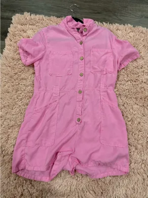pink romper Size M thumbnail 2