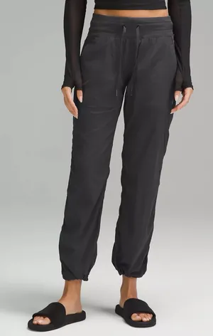 Lululemon Dance Studio Mid-Rise Jogger Pants - Dark Grey (Size 4) Activewear thumbnail 1