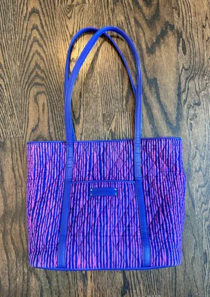 Vera Bradley Quilt Tote Bag  thumbnail 1