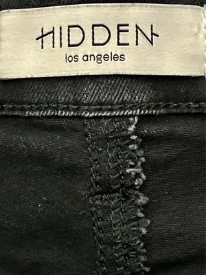 Hidden Long Dark Wash Denim Skirt, M thumbnail 5