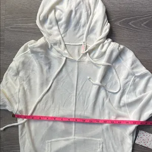 NEW Free People Movement Back Into It Cut Out Hoodie XS thumbnail 9