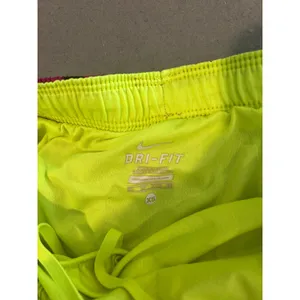 Nike Dri-FIT Womens XS Running Shorts Pink Black Zebra Stripe Neon Yellow‎ Trim thumbnail 5