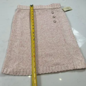 NWT Guess Mini Skirt S Womens Pink Knit Sweater thumbnail 5