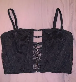 Victoria's Secret Black Bra Top thumbnail 1