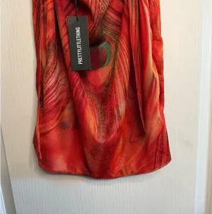 Red Halter Mini Dress Size 2 thumbnail 12