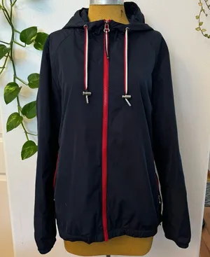 Tommy Hilfiger Women's Hooded Windbreaker Jacket thumbnail 1