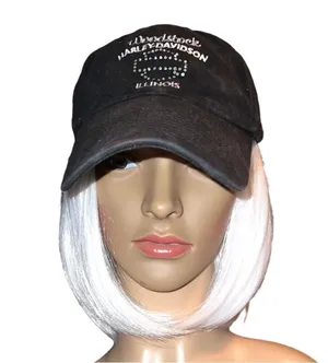 Harley Davidson black cap! Logo on front thumbnail 1
