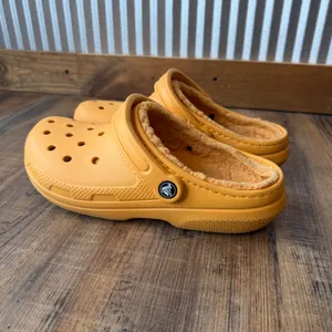 Crocs Classic Lined Clog Orange Sorbet Unisex Lightweight Slip On Errands M7/W9 thumbnail 6