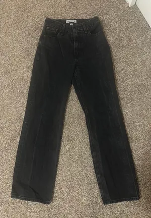 Abercrombie Black Curve Love Jeans thumbnail 1