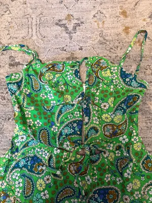 Sky to Moon Dress Green Mini thumbnail 2