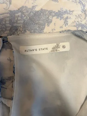 Altar'd State Romper Floral thumbnail 2