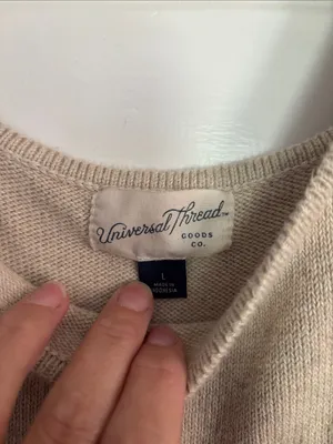 Universal Threads Sleeveless Knit Maxi Dress in Beige thumbnail 2