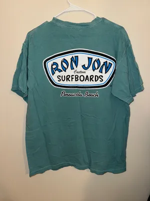 Ron Jon Surboards Shirt Blue Size L thumbnail 3