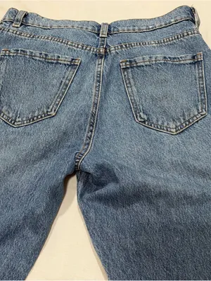 Garage Vintage Straight Jeans Women’s Size 3 /26 Distressed Light Wash Denim thumbnail 7