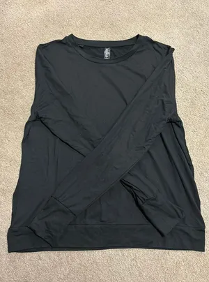 Black Long Sleeve Shirt Size M thumbnail 1