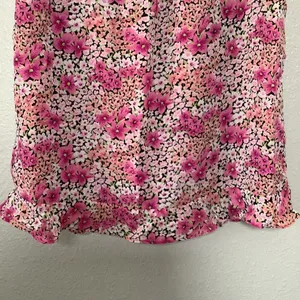 Kathie Lee Collection Vintage Y2K Pink‎ Dainty Floral Feminine Romantic Fairy Slip Skirt M VTG 2000s thumbnail 3