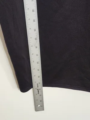 Haute Fox Black and Nude Bodycon Cocktail Dress Size 1XL NWOT thumbnail 9