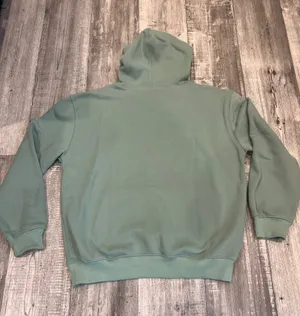 White Fox Hoodie Sage Green Size L/XL (C 72) thumbnail 5
