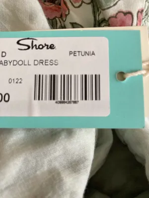 Shore Brand Delray Floral Babydoll Dress thumbnail 6