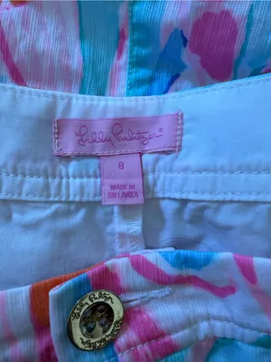 Lilly Pulitzer Buttercup Scalloped Skort Size 8 Sailboats thumbnail 7