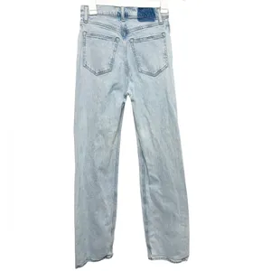 Abercrombie & Fitch The 90’s Relaxed Jean High Rise Blue Light Wash Size 25 Long thumbnail 2