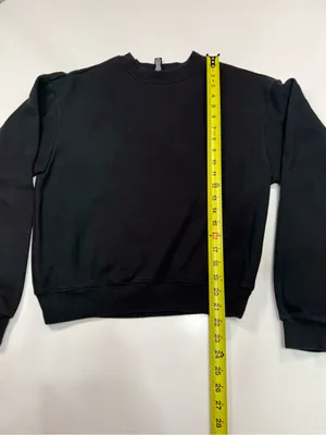 SKIMS Black Crew Sweatshirt thumbnail 3