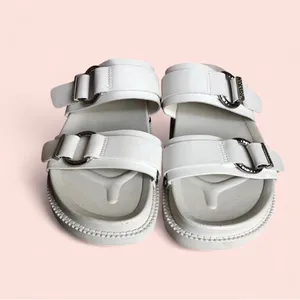 Indigo rd Women's Cream Double-Buckle Slide Sandals Size 8.5 EUC thumbnail 5
