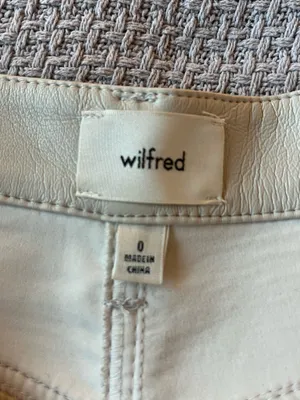 Aritzia Wilfred Leather Vegan Pants Melina thumbnail 5