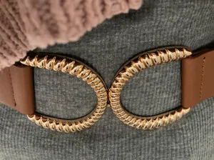 Brown Dress Belt thumbnail 1