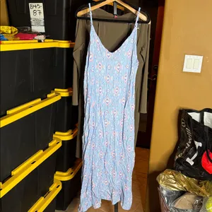NWT Simply Southern Aztec Print Maxi Dress Blue Pink Size XXL thumbnail 12