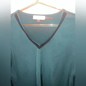 Calvin Klein‎ Sheer Bell Sleeve Blouse | XS thumbnail 7