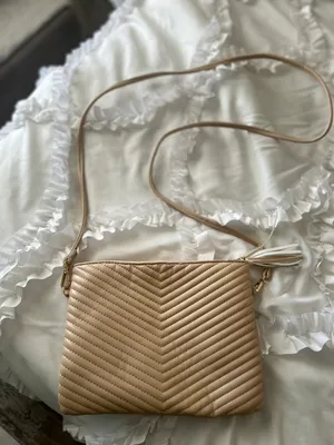 Crossbody Purse Tan thumbnail 2