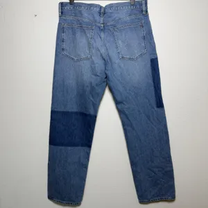 Madewell Women Cotton Shadow Patch Dean Easy Jeans 29" Blue Straight Leg Denim thumbnail 8