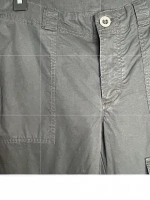 Free People Pants SZ 4 Womens The Thing is Low Rise Washed Black Utility Cargo thumbnail 3