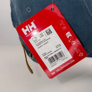 Helly Hansen Corduroy Grapic Strap Back Cap Blue One Size NWT thumbnail 5