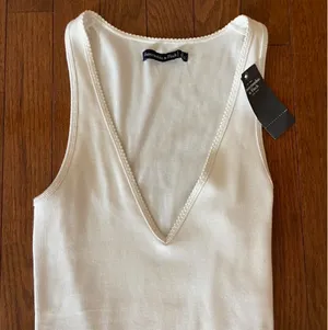 Vintage Abercrombie and Fitch white low neck bodysuit thumbnail 2