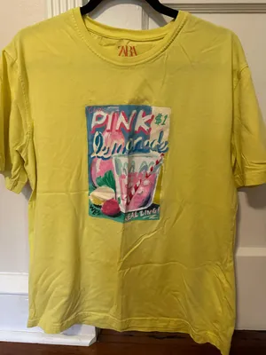 ZARA Graphic T-shirt thumbnail 1