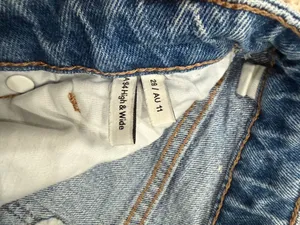 Abrand Jeans High & Wide Blue Size 29 thumbnail 3