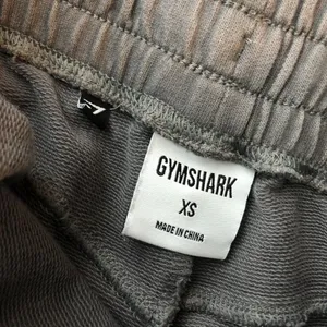 Gymshark Womens Legacy Drawstring Shorts Pockets Logo Gray XS thumbnail 4