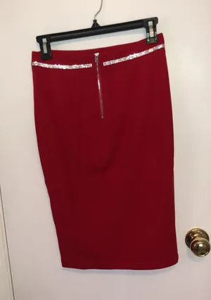 ENTRY Red Two Piece Rhinestone Set Size Small thumbnail 6