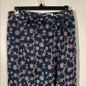Future Collective Jenny K Lopez Womens Blue Floral Midi Skirt 10 thumbnail 2